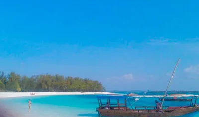 Nungwi-Strand, Nungwi, East African Coast, Tansania — 2