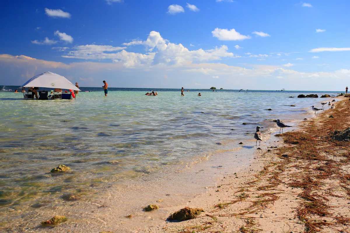 Plage de Bahia Honda State Park, Monroe County, Florida Keys, États-Unis — 2