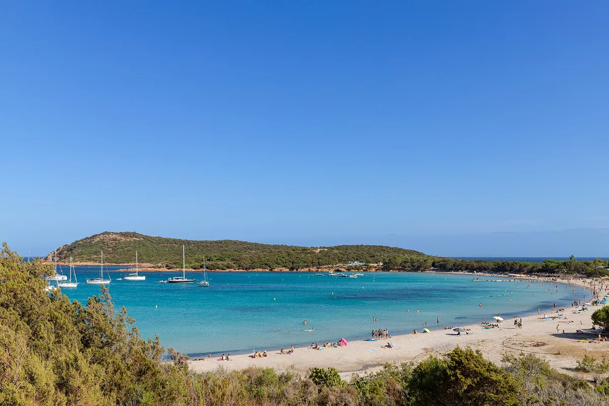 Plage de Rondinara, Bonifacio, Corsica, France