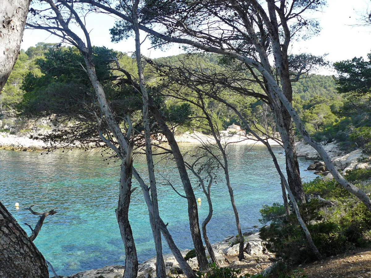 Port d'Alon Beach, Saint-Cyr-sur-Mer, French Riviera, France