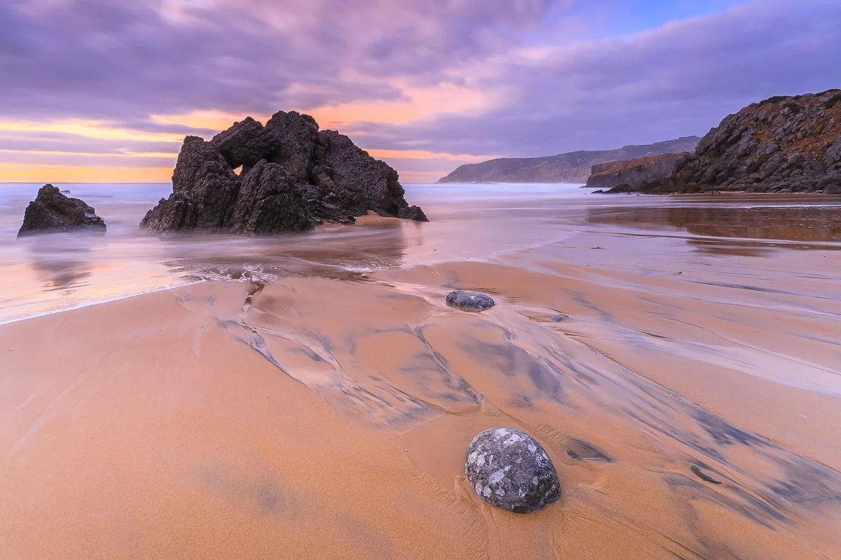 Plage d'Abano, Sintra, Portuguese Atlantic, Portugal — 3