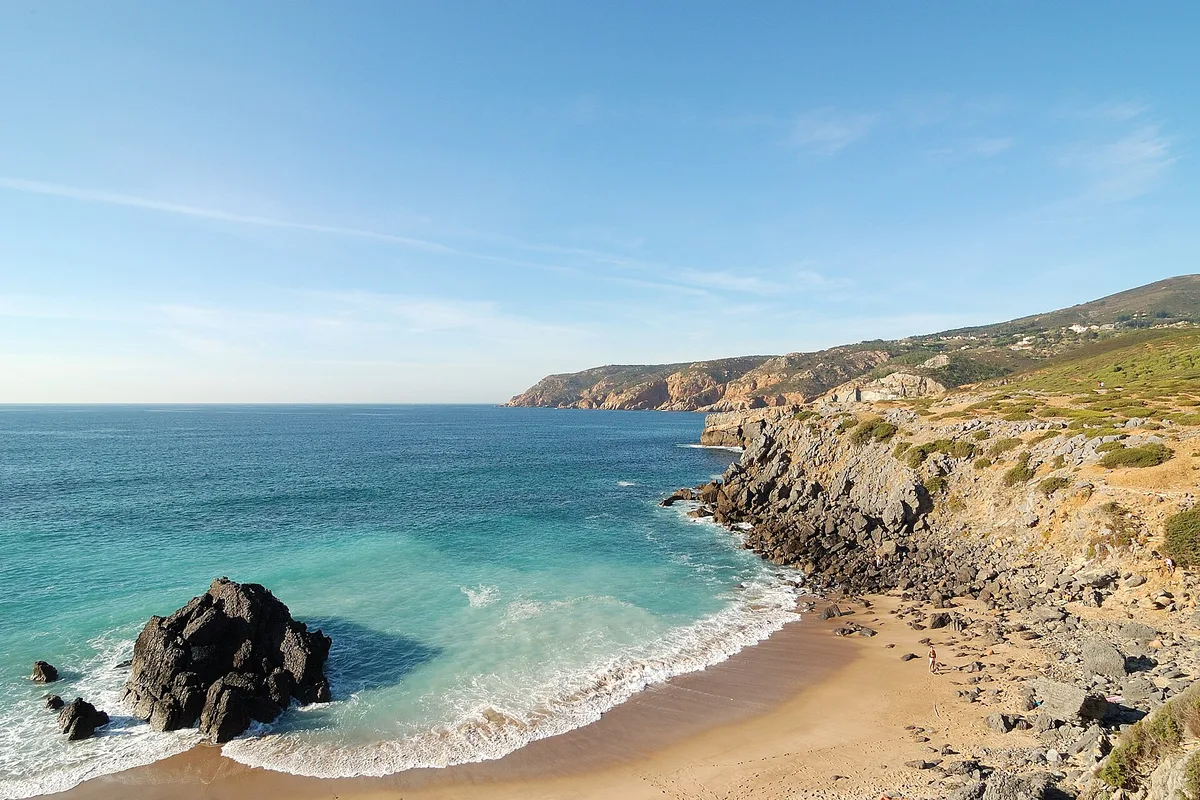 Plage d'Abano, Sintra, Portuguese Atlantic, Portugal
