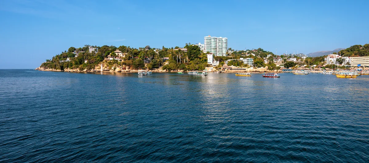 Caletilla Beach, Acapulco de Juárez, Mexican Pacific, Mexico