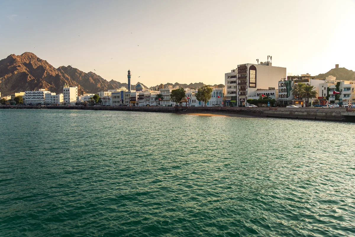 Spiaggia di Muttrah, Mutrah, Muscat Governorate, Arabian Sea, Oman — 2