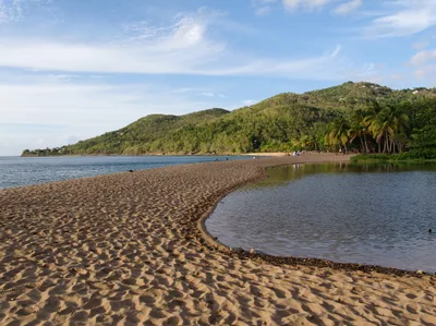 Grande Anse de Deshaies Beach