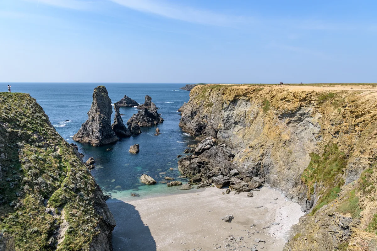 Port-Coton-Strand, Bangor, Brittany, Frankreich