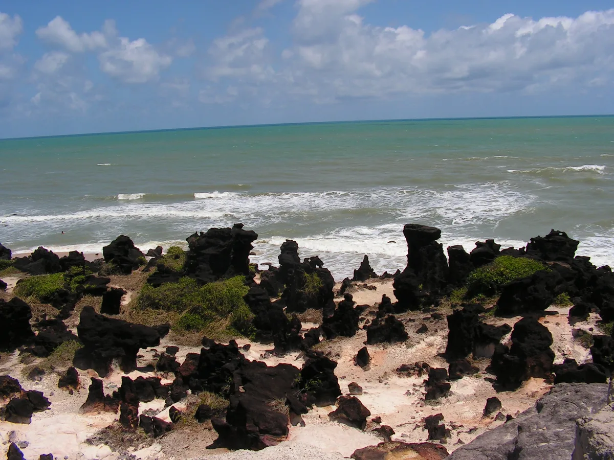 Guaraíras Beach, Tibau do Sul, Northeast Brazil, Brazil