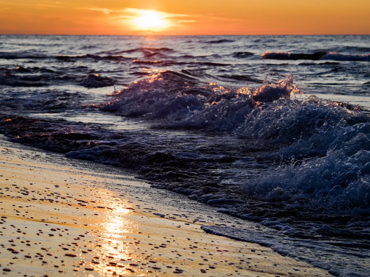 Dębki Beach, Krokowa, Pomerania, Poland