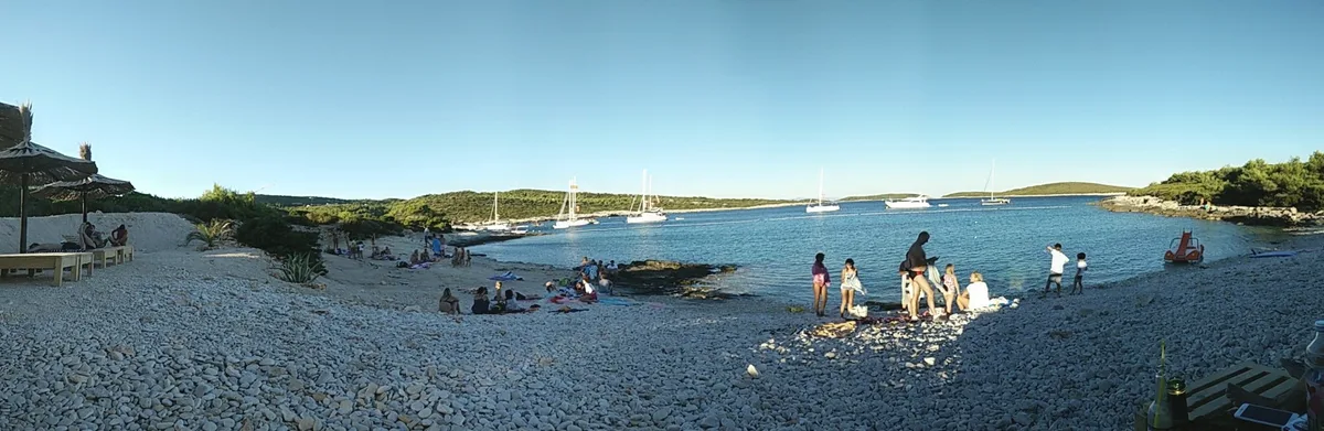 Playa de Rukavac, Vis, Dalmatia, Croacia — 5