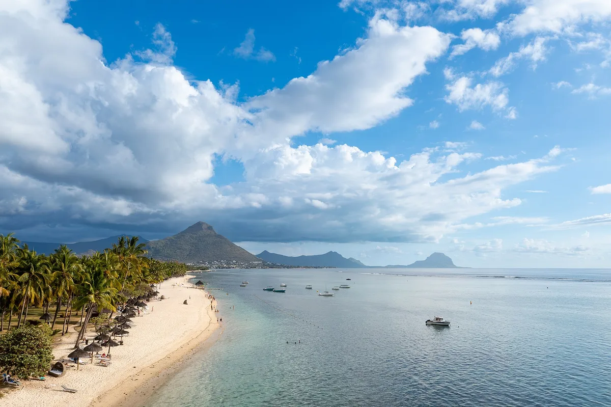 Plage de Wolmar, Rivière Noire, Mascarene Islands, Maurice — 2