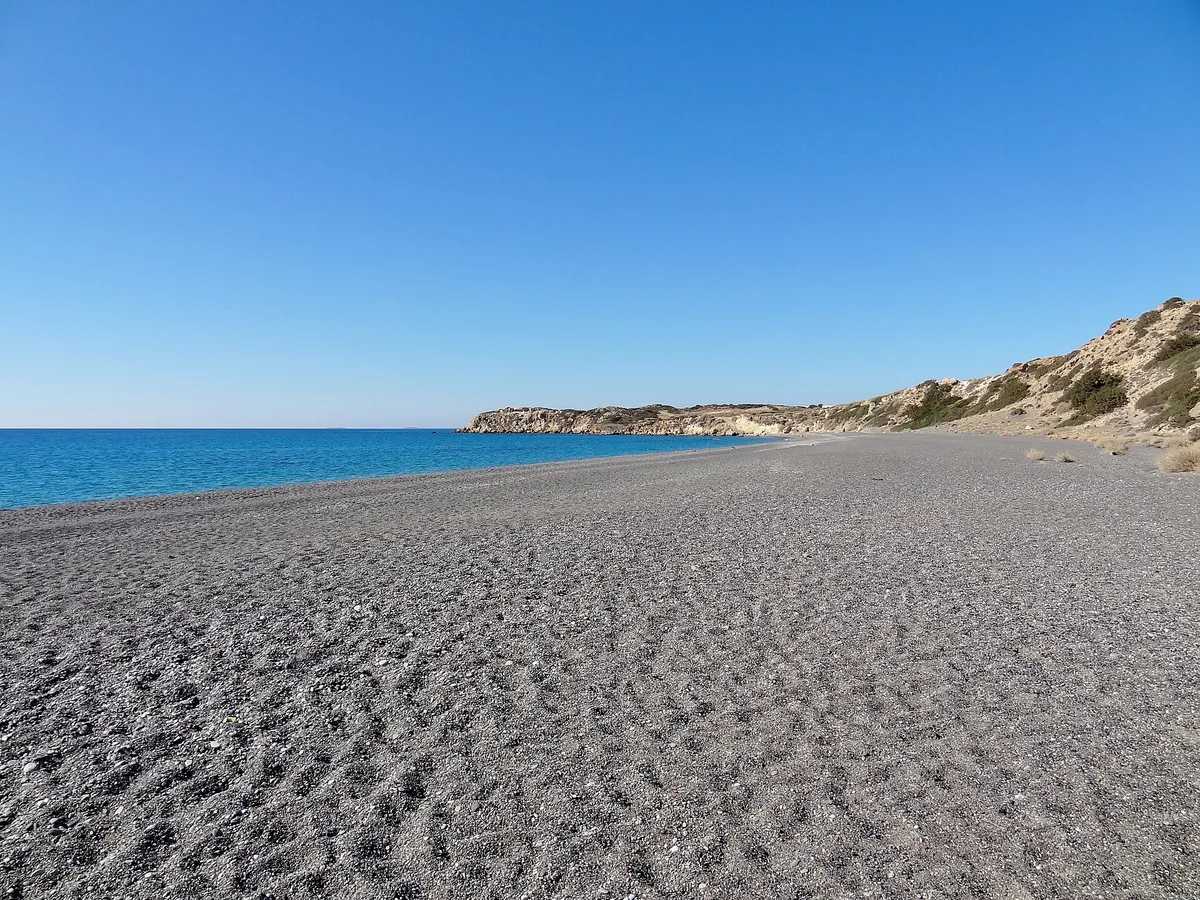 Plage de Koutsounari, Ierapetra, Crete, Grèce — 2