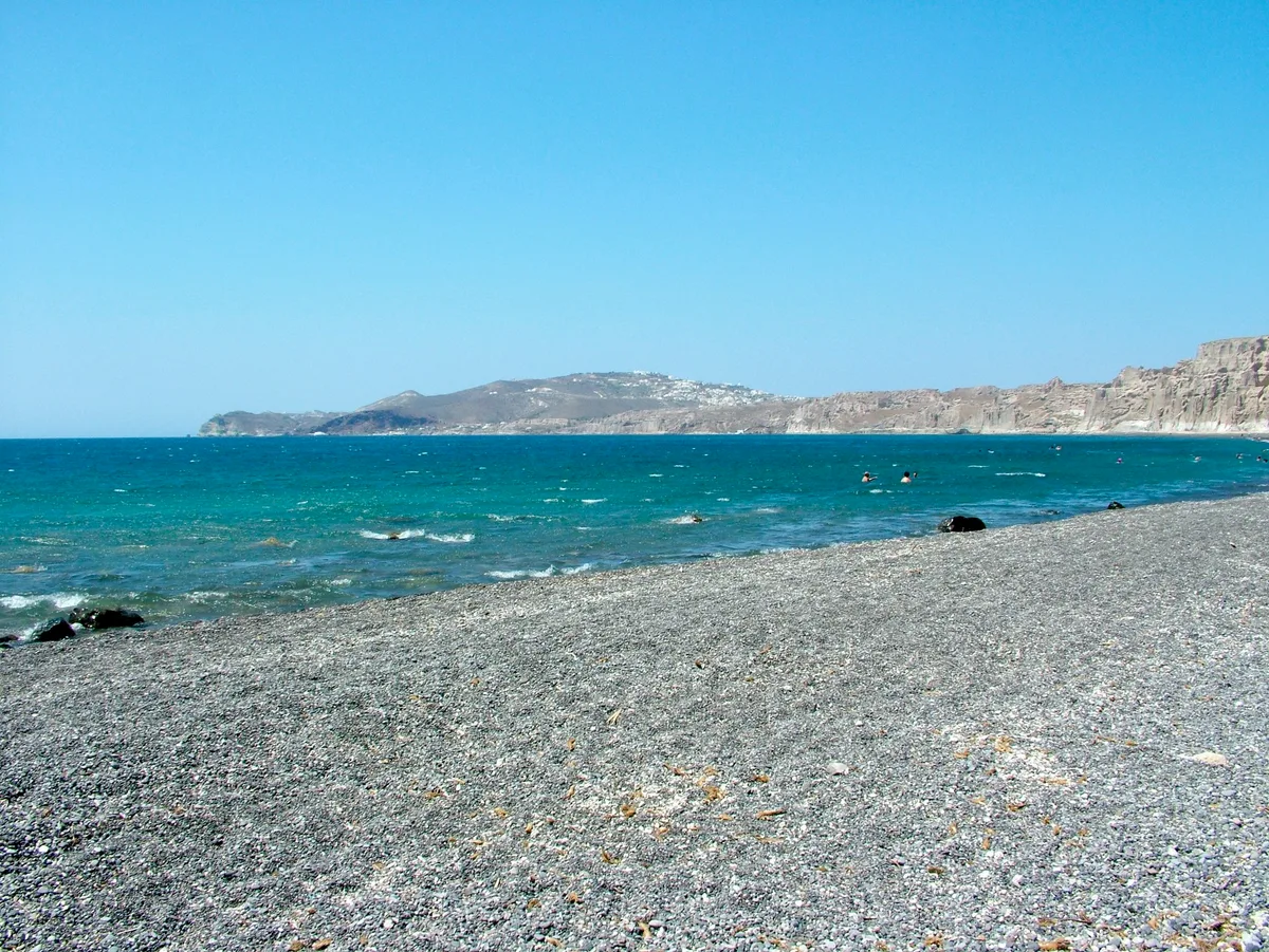 Plage de Vlychada, Cyclades, Grèce — 2