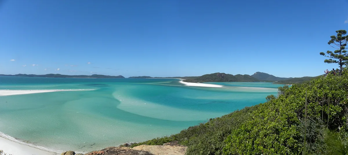Hill Inlet-Strand, Whitsunday Island, Great Barrier Reef, Australien