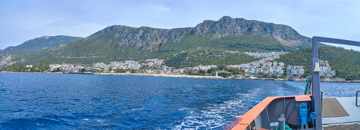 Küçük Çakıl Beach, Kaş, Turkish Mediterranean, Turkey