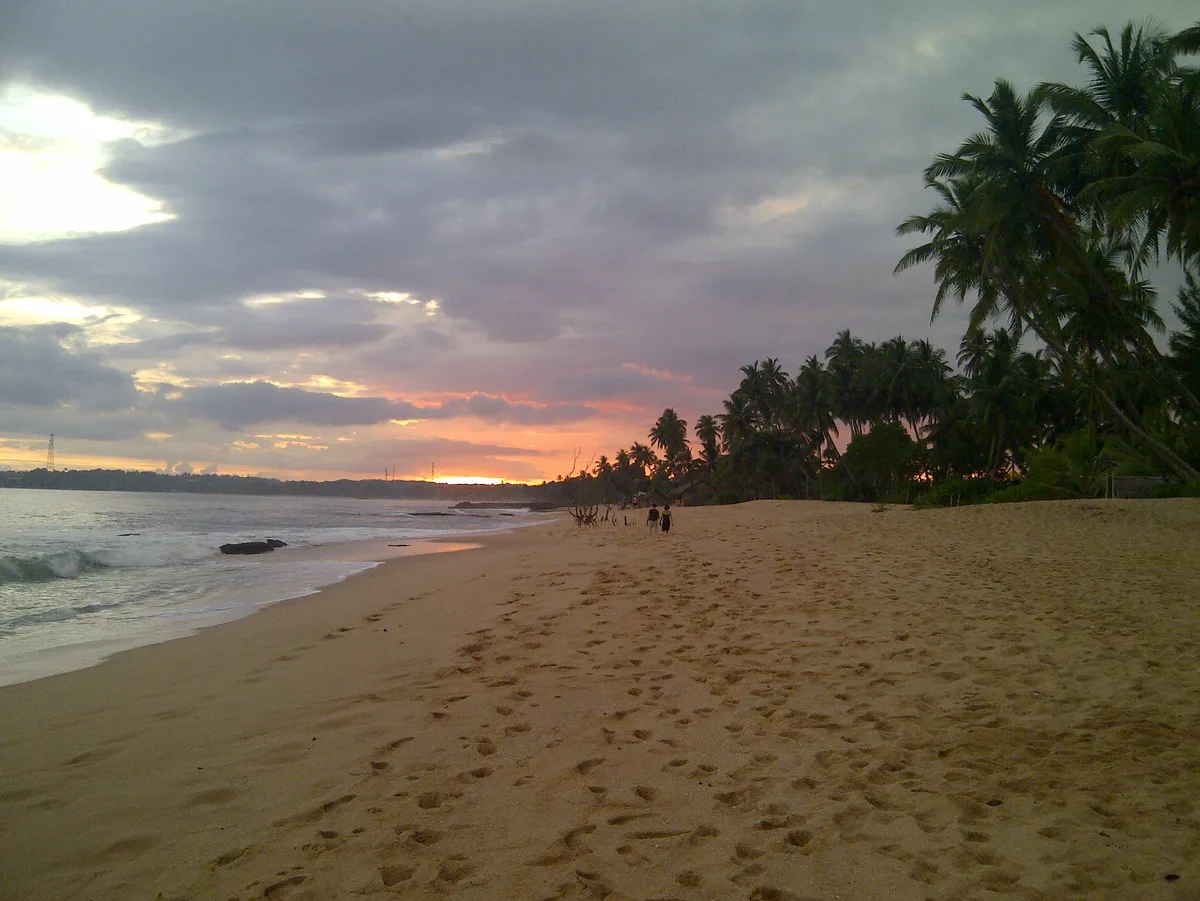 Plage de Marakolliya, Tangalle, Southern Province, Sri Lanka — 2