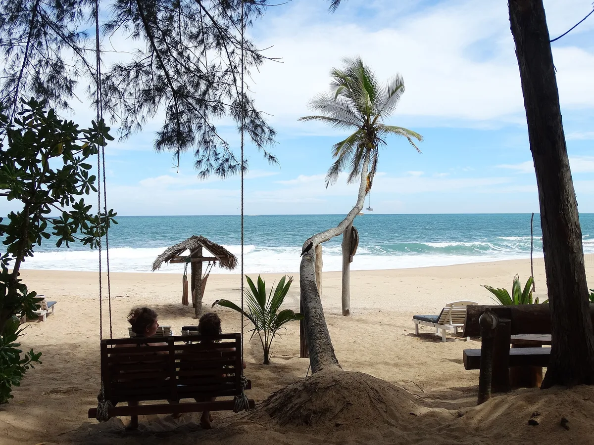 Plage de Marakolliya, Tangalle, Southern Province, Sri Lanka — 3