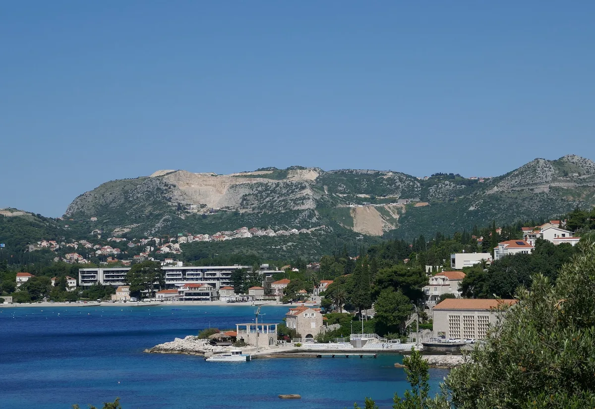 Playa de Mlini, Župa Dubrovačka, Dalmatia, Croacia — 4