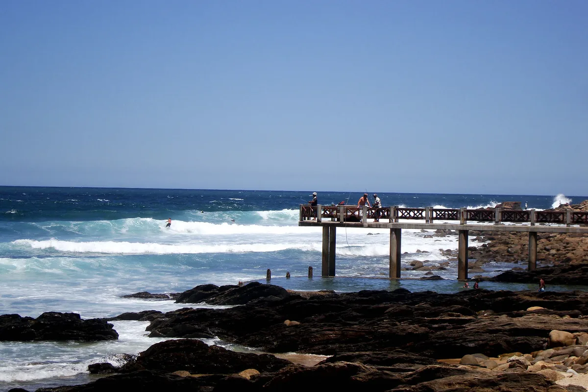 Plage de Victoria Bay, George, Garden Route, Afrique du Sud — 2