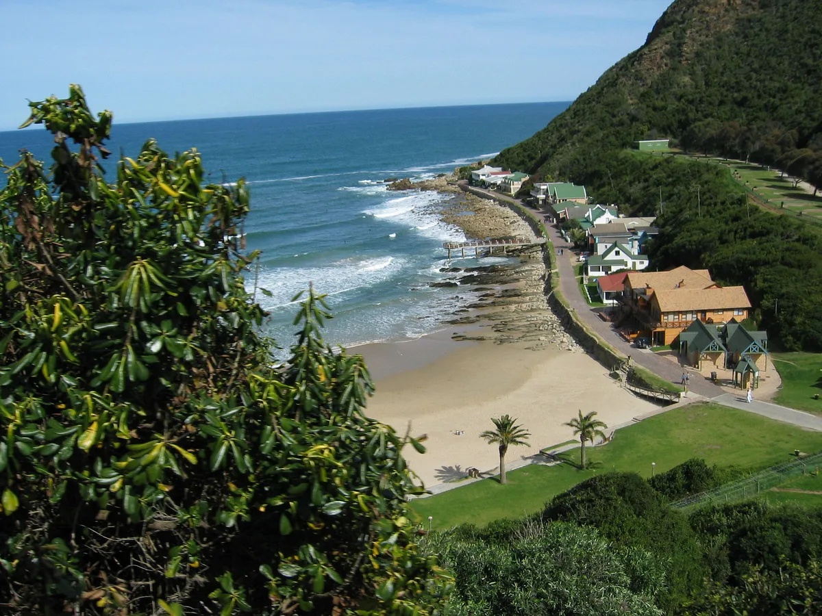 Plage de Victoria Bay, George, Garden Route, Afrique du Sud — 3