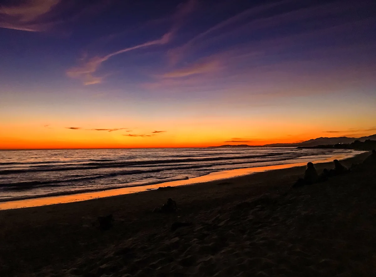 Carpinteria State Beach, Carpinteria, California Coast, États-Unis — 2