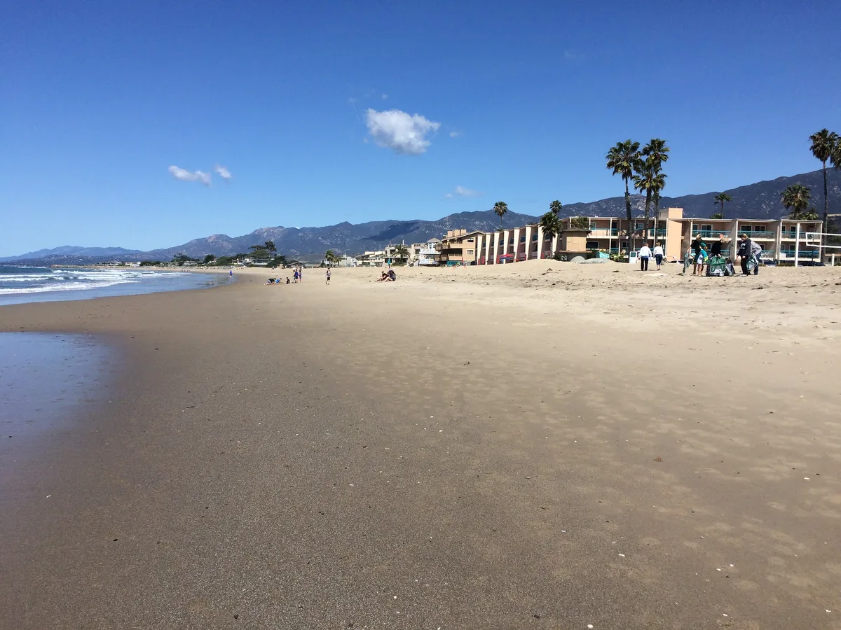 Carpinteria State Beach, Carpinteria, California Coast, États-Unis — 5