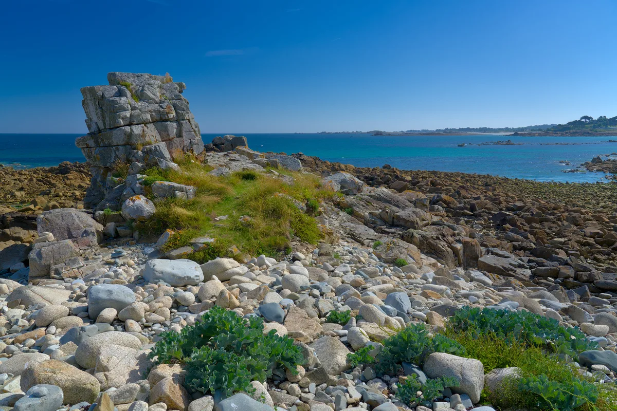 Trévou-Tréguignec-Strand, Trévou-Tréguignec, Brittany, Frankreich — 3