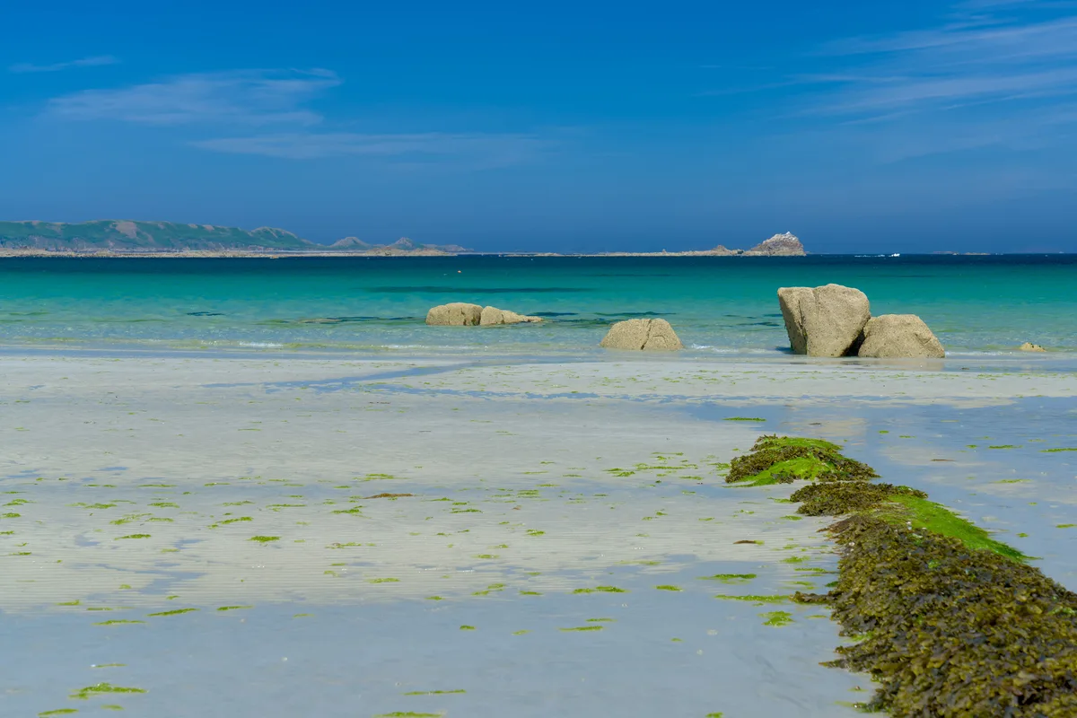 Trévou-Tréguignec-Strand, Trévou-Tréguignec, Brittany, Frankreich