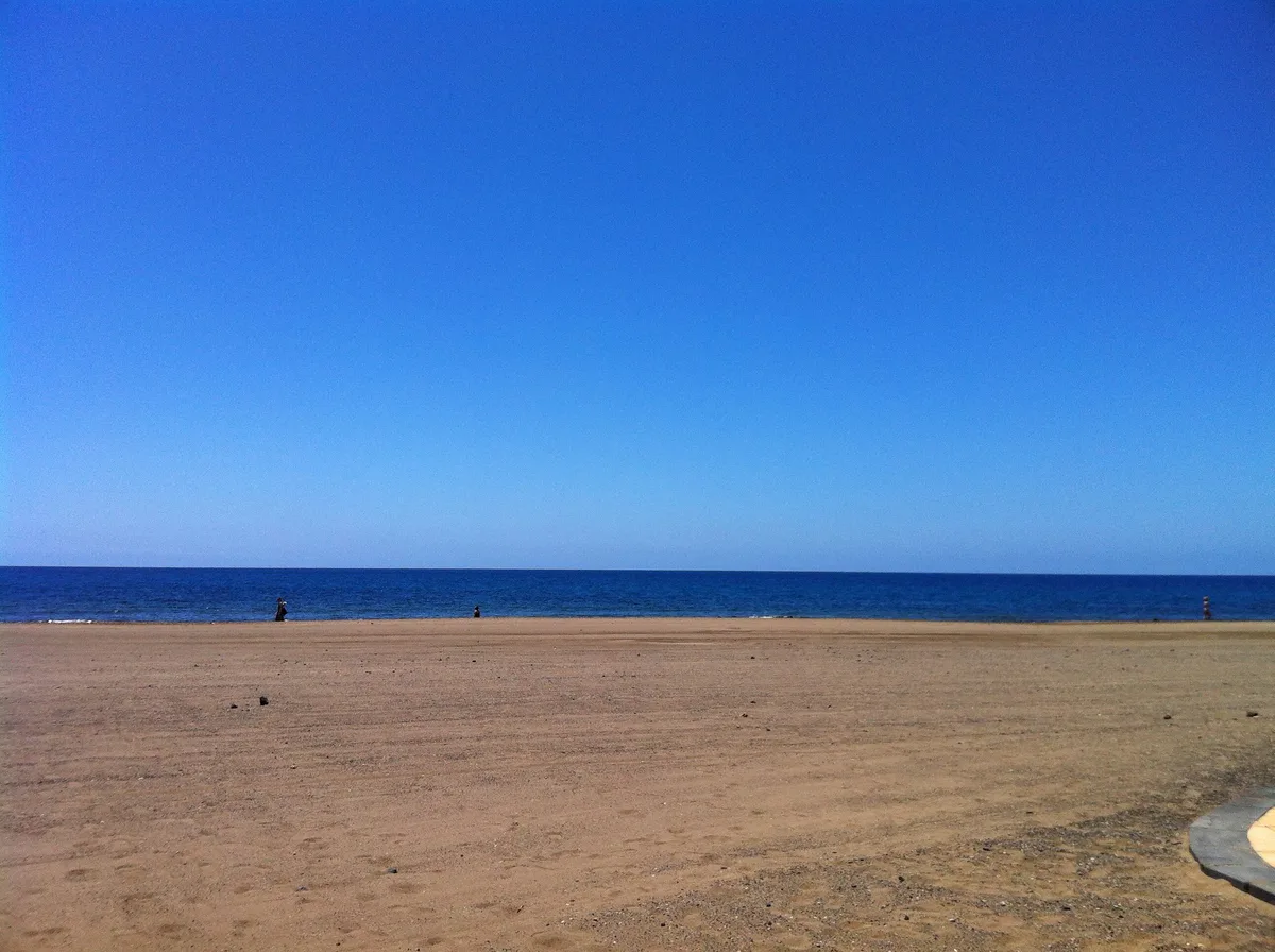 Plage des Pocillos, Tías, Canary Islands, Espagne — 6