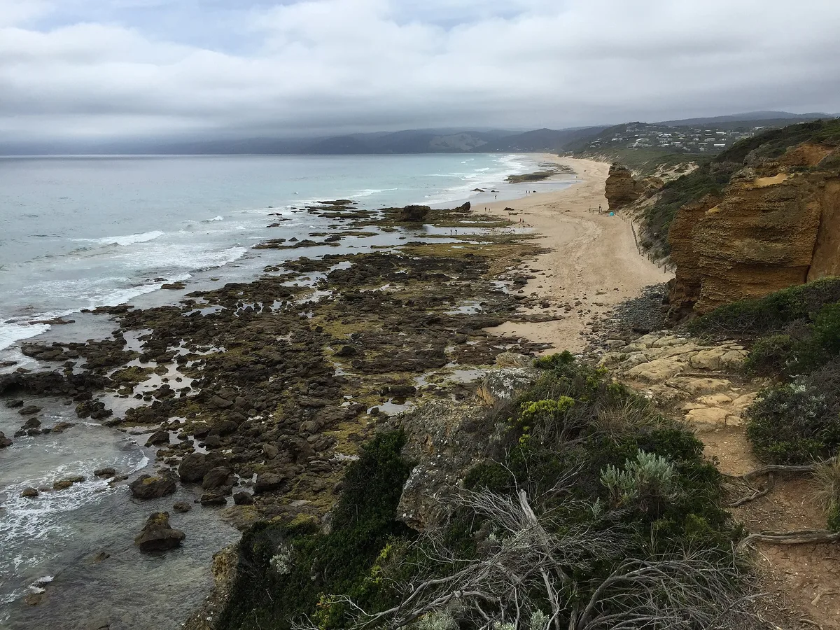 Plage de Fairhaven, Fairhaven, Great Ocean Road, Australie — 5