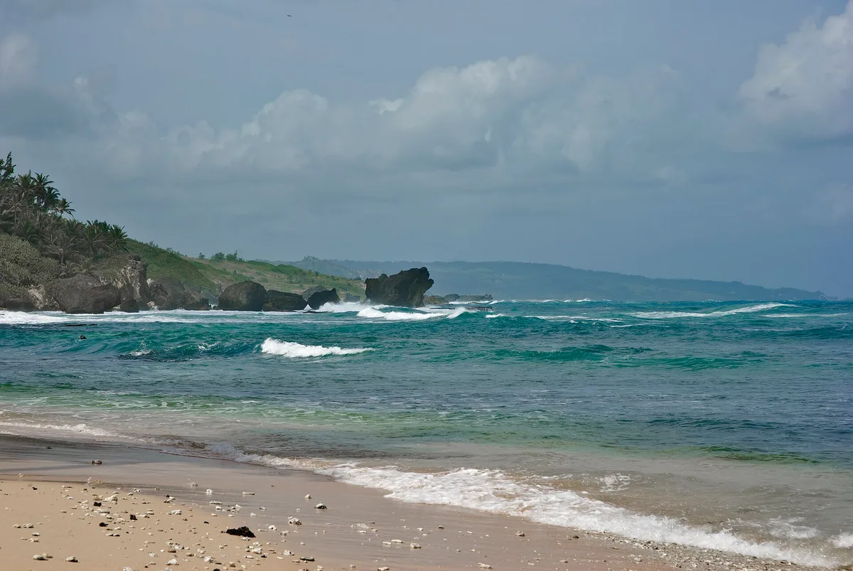 Cattlewash Beach, Saint Joseph, Lesser Antilles, Barbade — 6