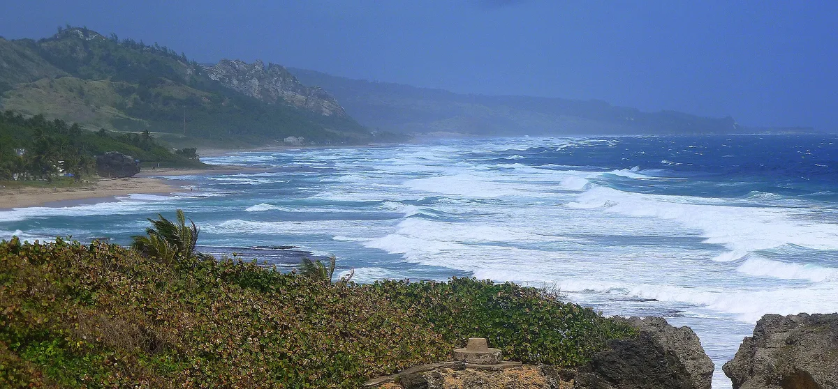 Cattlewash Beach, Saint Joseph, Lesser Antilles, Barbade — 5