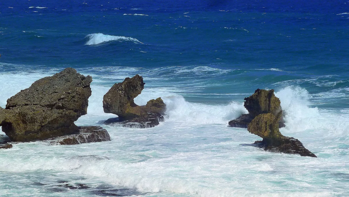 Cattlewash Beach, Saint Joseph, Lesser Antilles, Barbade — 4