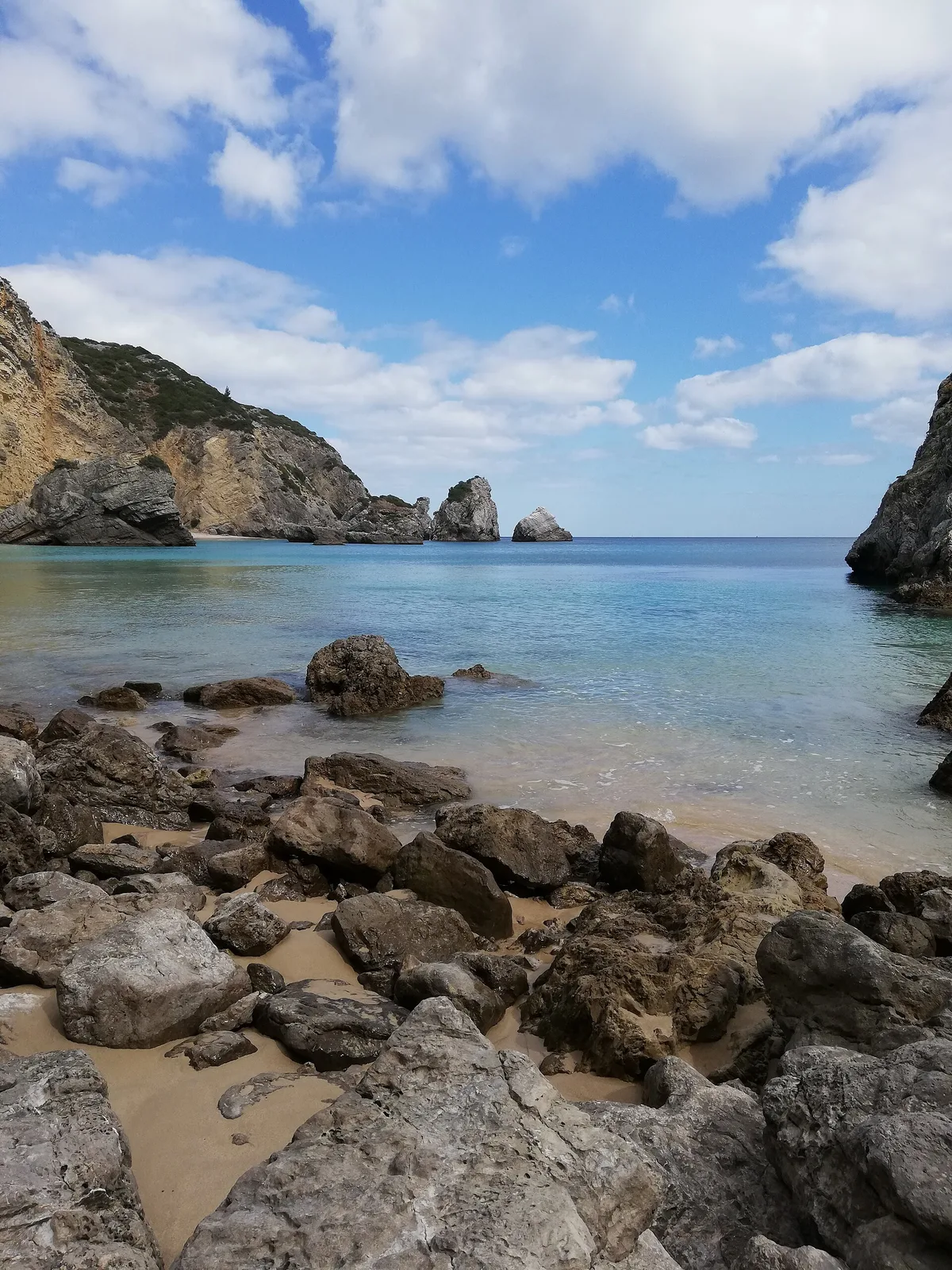 Plage de Portinho do Cavalo, Setúbal, Portuguese Atlantic, Portugal — 2