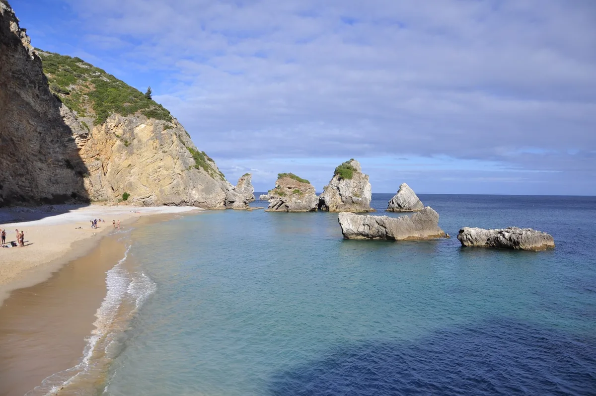 Plage de Portinho do Cavalo, Setúbal, Portuguese Atlantic, Portugal — 3
