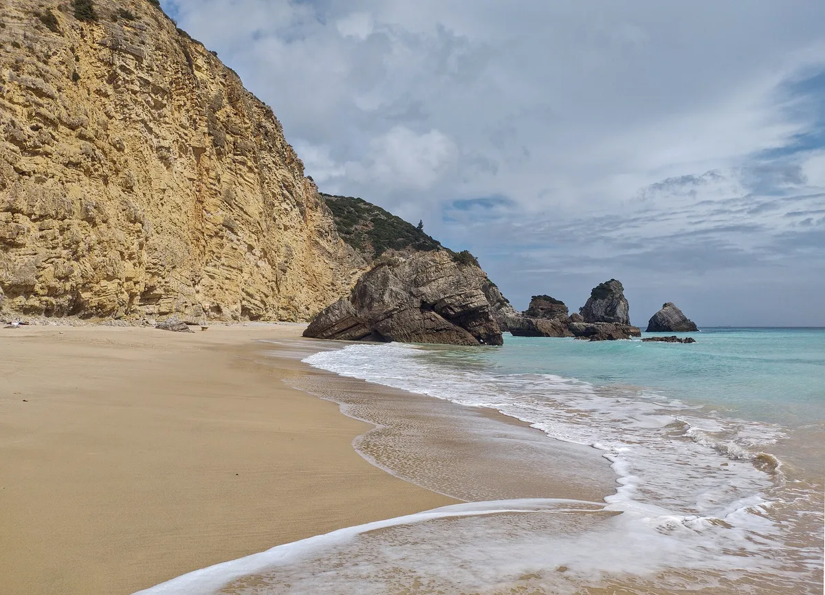 Plage de Portinho do Cavalo, Setúbal, Portuguese Atlantic, Portugal — 5