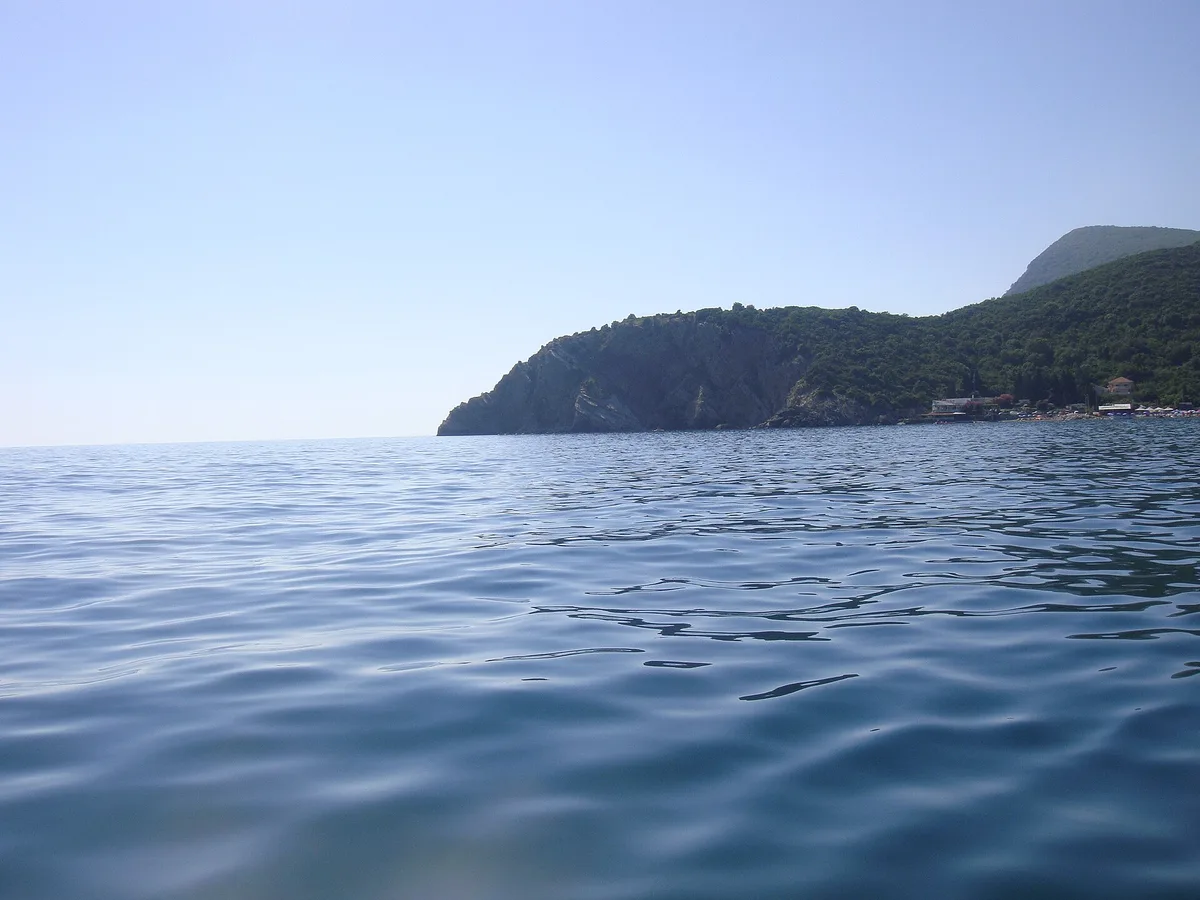 Plage de Lučice, Bar, Adriatic Coast, Montenegro — 4