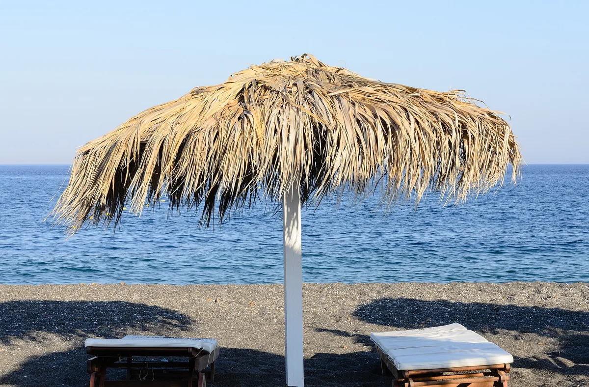 Playa de Perissa, Cyclades, Grecia — 5