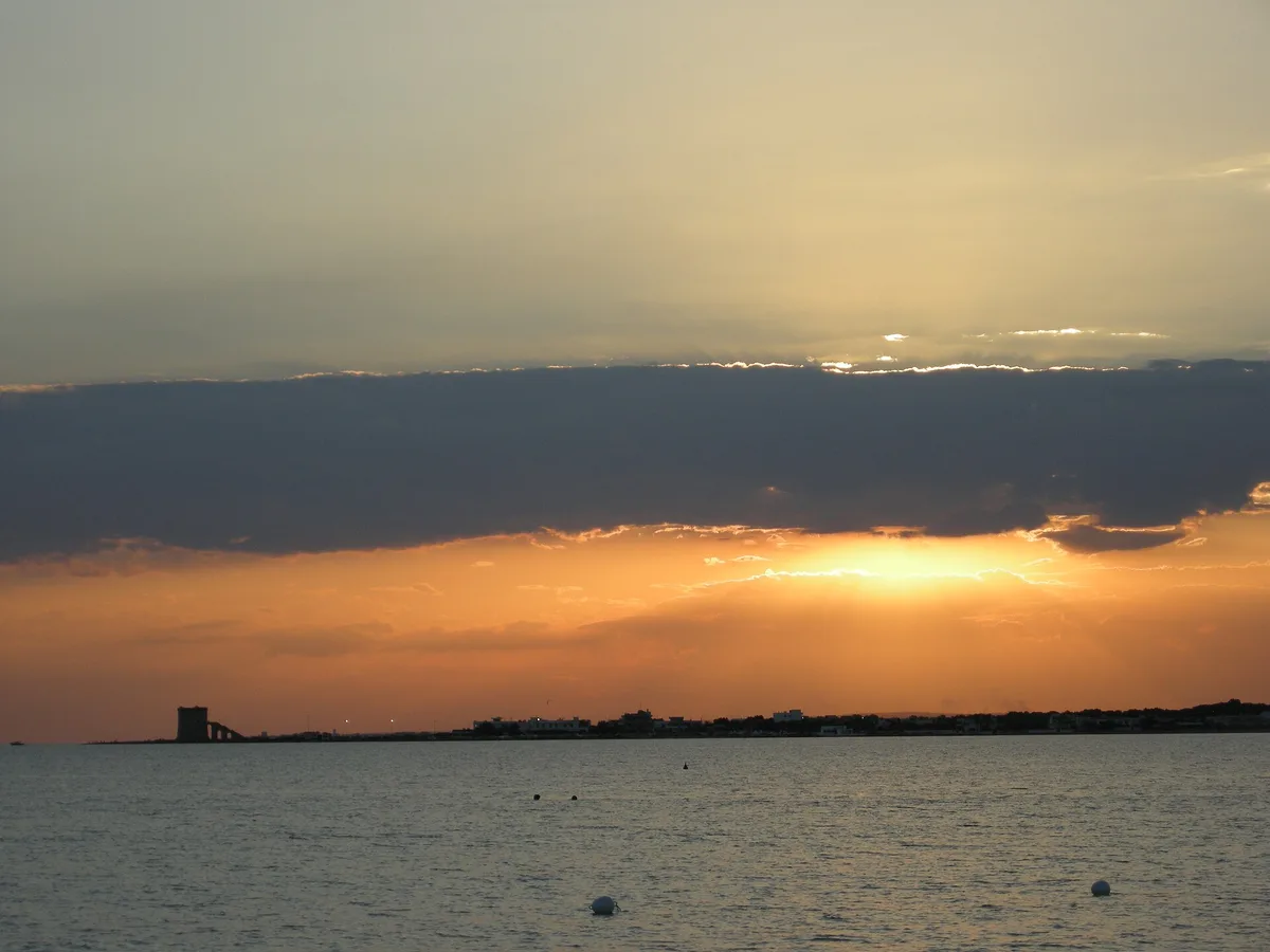 Plage de Torre Chianca, Lecce, Puglia, Italie — 4