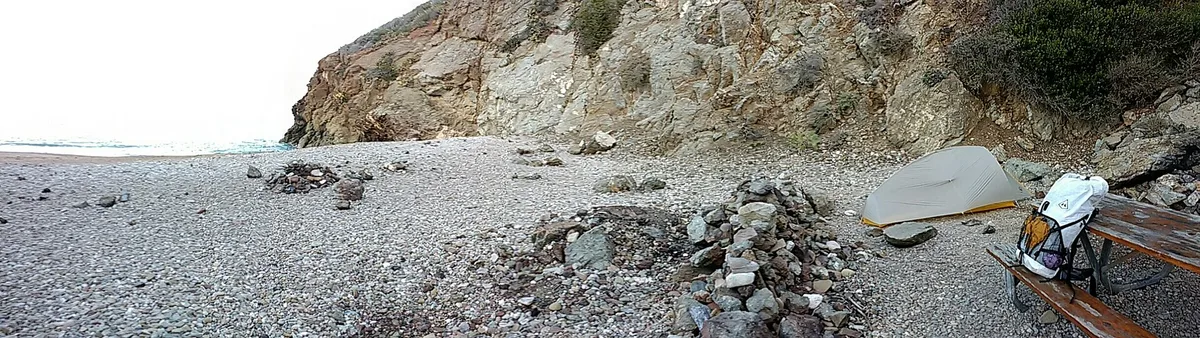 Plage de Parsons Landing, Two Harbors, California Islands, États-Unis — 4