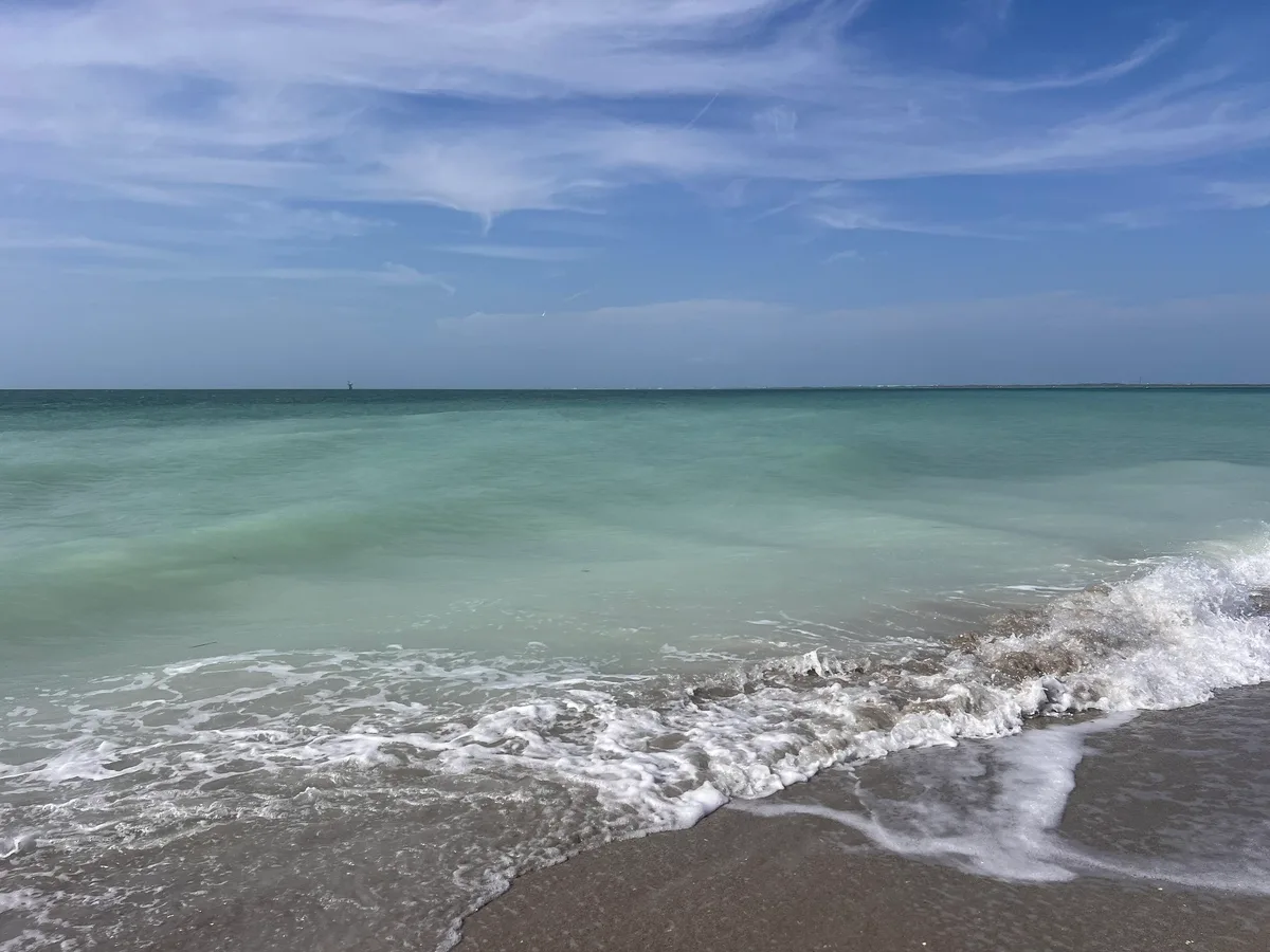 Egmont Key State Park Beach, Hillsborough County, Florida Gulf, United States — 2