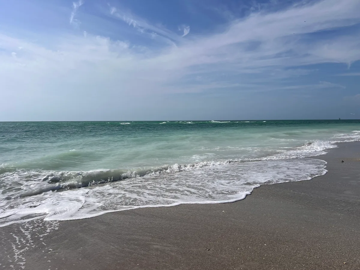 Egmont Key State Park Beach, Hillsborough County, Florida Gulf, United States — 3