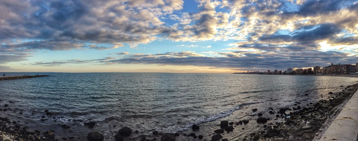 Playa de Torreblanca, Fuengirola, Andalusia, España