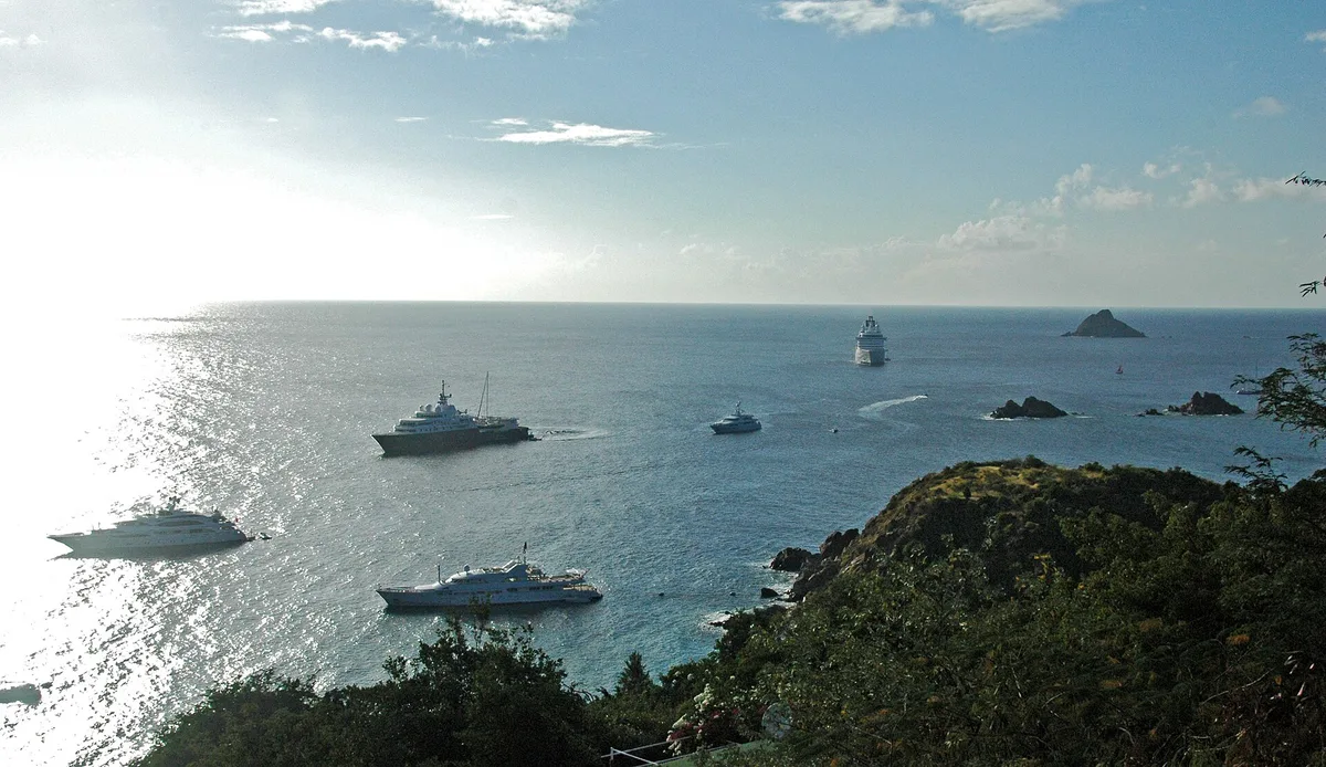 Shell Beach, Gustavia, French Caribbean, Frankreich