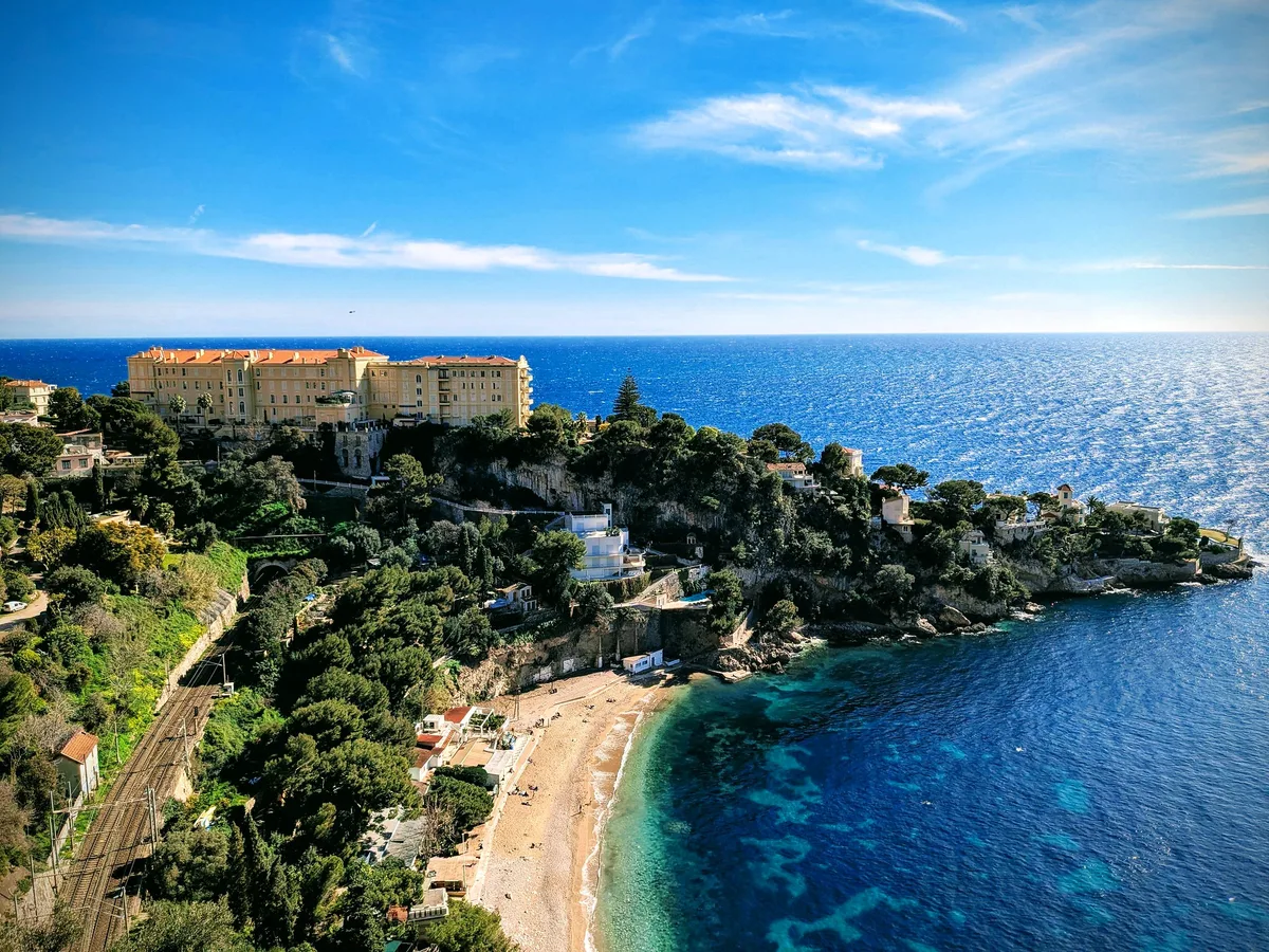 Mala Beach, Cap-d'Ail, Provence-Alpes-Côte d'Azur, France