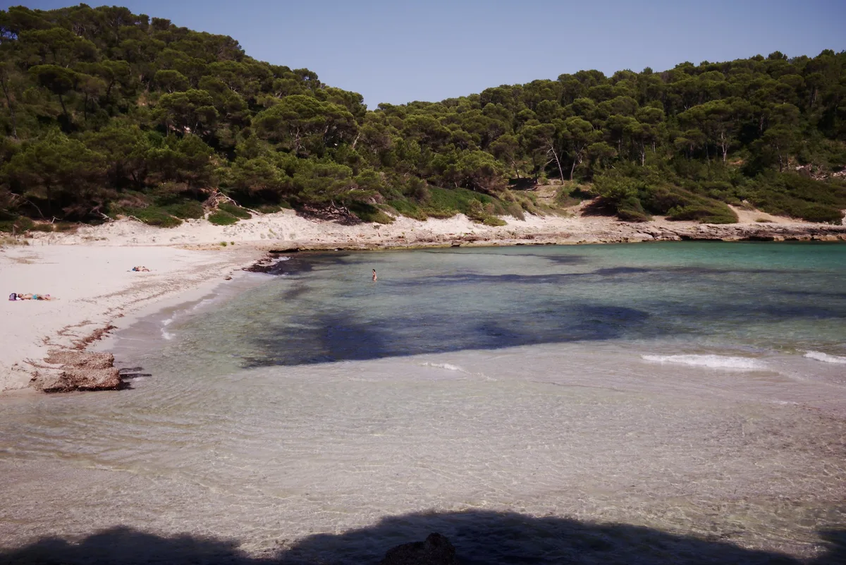 Plage de Trebalúger, Es Migjorn Gran, Balearic Islands, Espagne