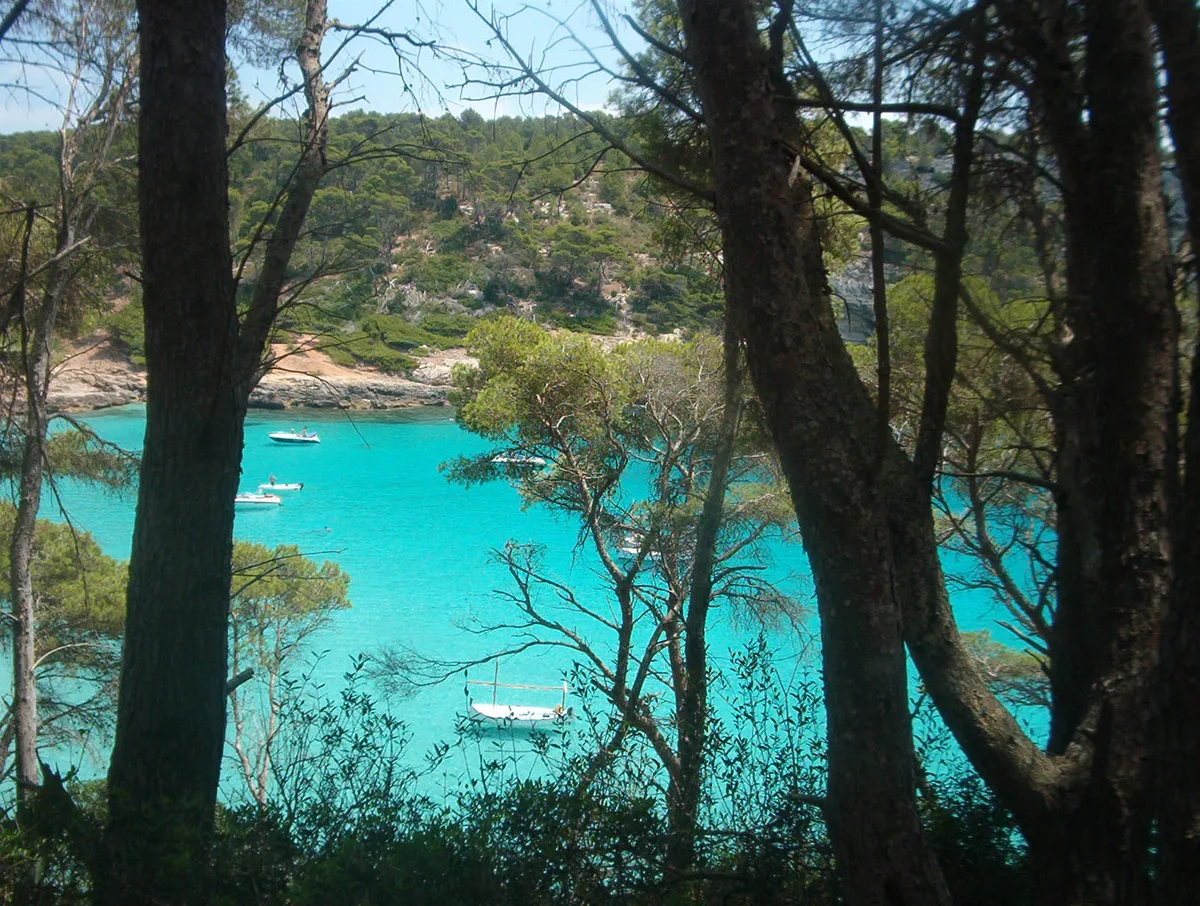 Plage de Trebalúger, Es Migjorn Gran, Balearic Islands, Espagne — 4