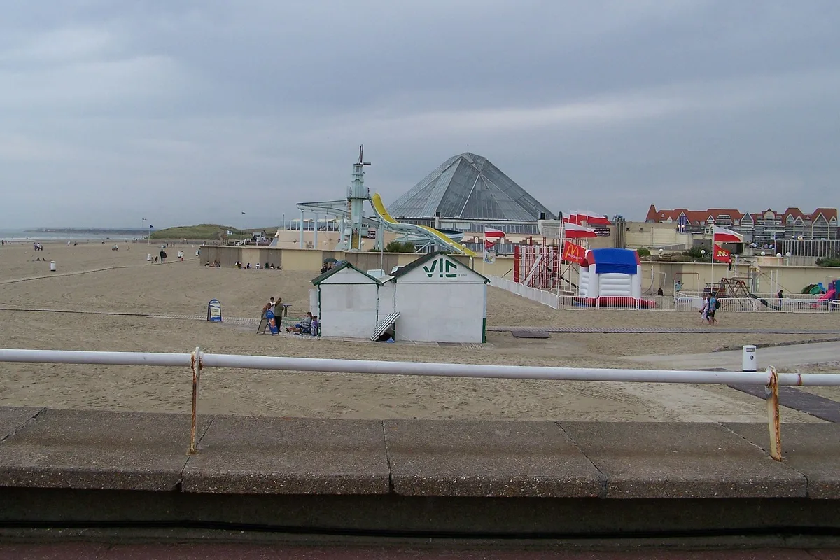 Plage du Touquet, Le Touquet-Paris-Plage, Hauts-de-France, France — 2