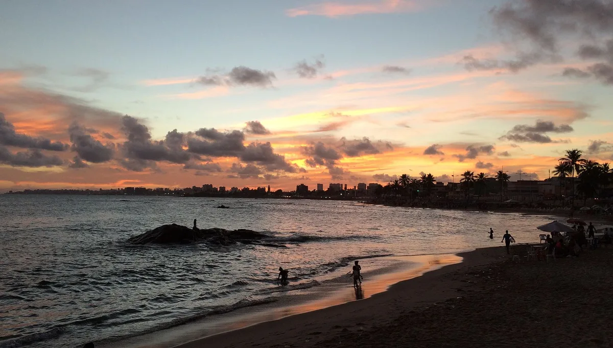 Plage d'Itapuã, Salvador, Brazilian Atlantic, Brésil