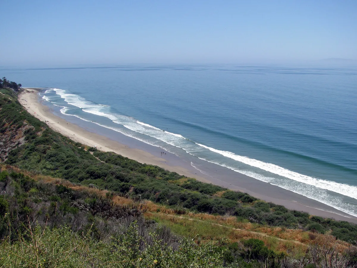 Plage de Rincon Point, Carpinteria, California Coast, États-Unis — 3