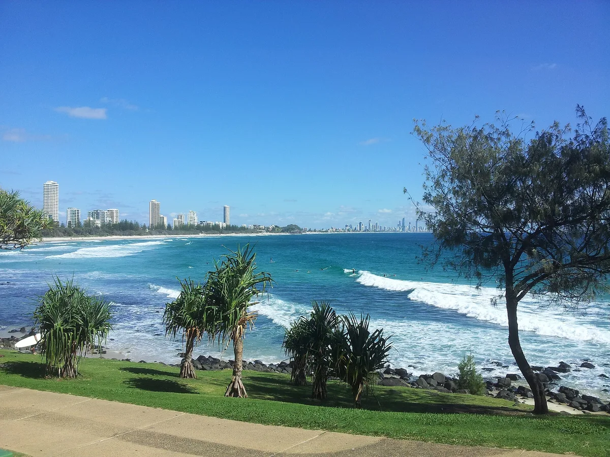 Plage des Burleigh Heads, Burleigh Heads, Australian East Coast, Australie — 4